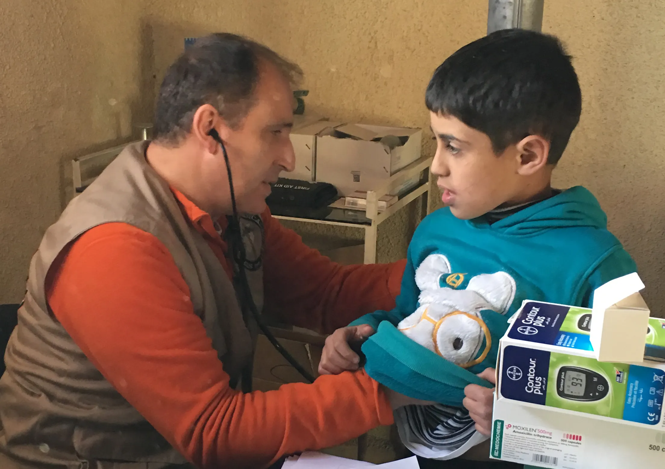Dr. Alzein Donates Skills to Children in Syrian Refugee Camps in Lebanon