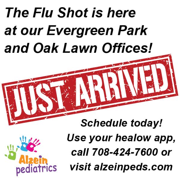 Alzein pediatrics: flu shots in here!