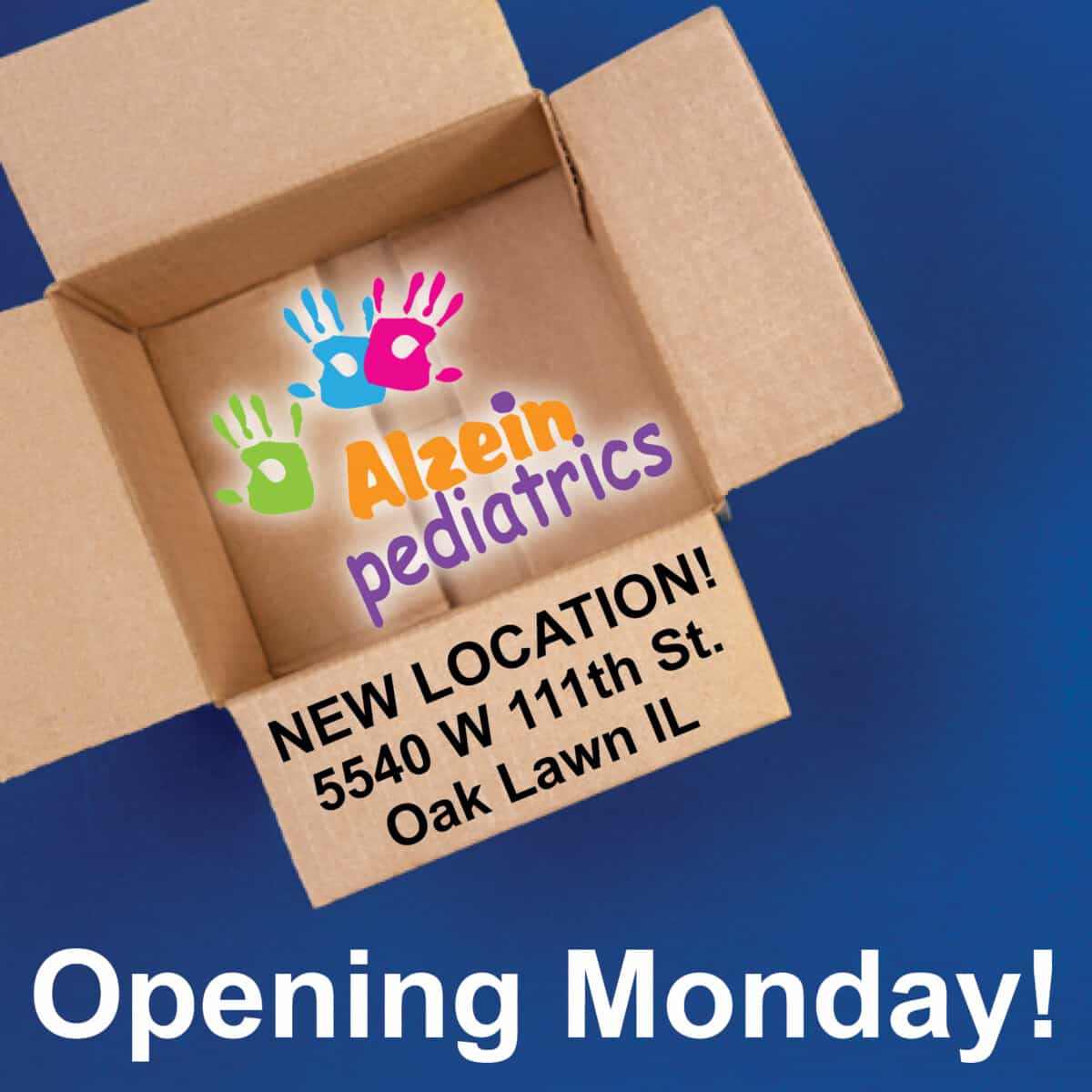 Alzein pediatrics is opening new location