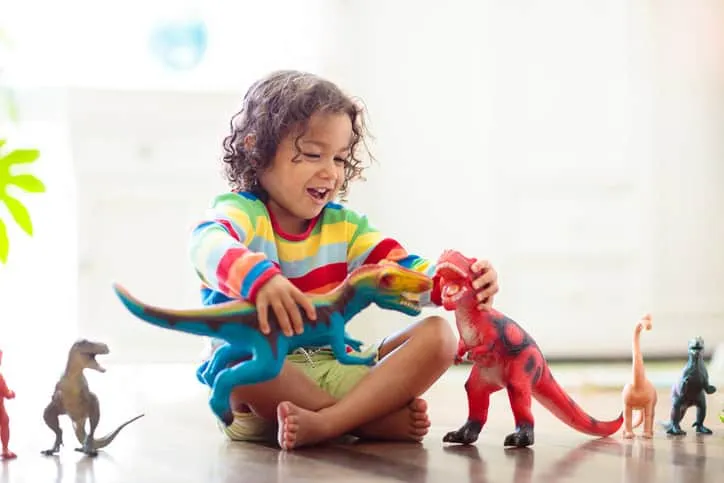 Dinosaurs, Trains and Cars!
